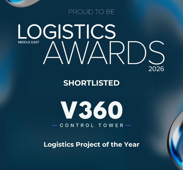 V360 Control Tower — Shortlisted at Logistics Middle East Awards 2026, Logistics Project of the Year